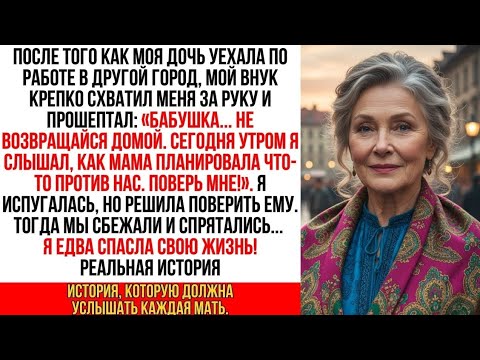 Видео: «Бабушка, не возвращайся домой!» — умолял мой внук. Я была в шоке, узнав, что задумала моя дочь...