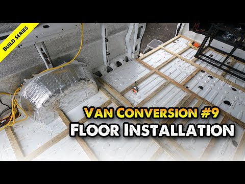 Видео: Установка нового пола в Citroen Relay L4H3. Серия переоборудования фургона.