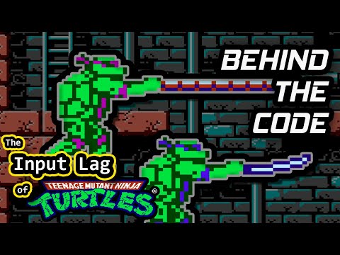 Видео: Задержка ввода и задержка анимации атаки в Teenage Mutant Ninja Turtles (NES) — за кодом