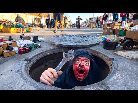 Видео: СЕКРЕТНЫЙ ТОННЕЛЬ под БАРАХОЛКОЙ !