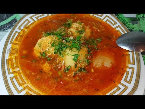 Видео: Полтавский  борщ с галушками по - цыгански. Gipsy cuisine.