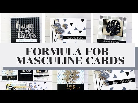 Видео: Моя секретная формула создания мужских открыток