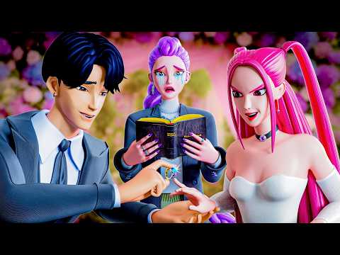 Видео: СВАДЬБА ДЖИНУ И РУМИ! K-Pop Охотницы на Демонов: Huntrix анимация