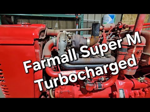 Видео: Farmall Super M 1953 года с комплектом Keystone Turbo, 9-ступенчатой ​​коробкой передач M&W и гид...