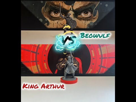 Видео: Бесподобная дуэль #5. Unmatched: Король Артур VS. Беовульф
