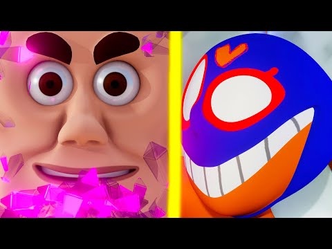 Видео: КРИСТАЛЛЫ И ОГPAБЛЕНИЕ ! - 3D пародия Brawl Stars / ДОФ Реакция