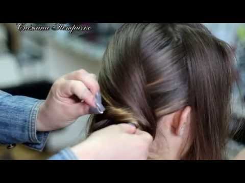 Видео: прически.элегантная прическа