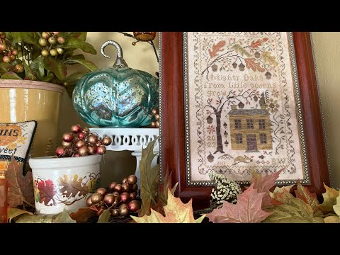 Видео: Flosstube 136: Три недели вышивки крестиком! Столько проектов, которые можно показать, и немного ...