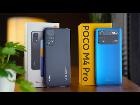 Видео: Xiaomi, а в чем разница то? Сравнение Redmi Note 11 с Poco M4 Pro 4G