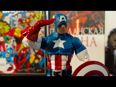 Видео: Обзор Капитана Америка от Marvel Legends