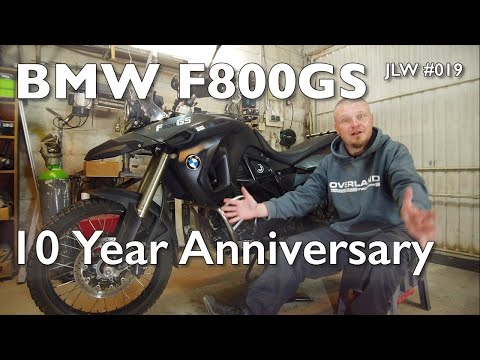 Видео: Десятилетний юбилей моего F800GS — JLW019