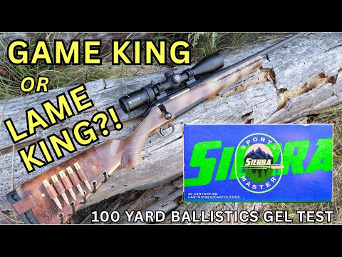 Видео: КЛАССИЧЕСКОЕ ДЕРЬМО?! ОБЗОР БОЕПРИПАСОВ 308 Winchester Sierra Gameking