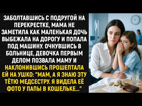 Видео: Очнувшись в больнице, девочка первым делом позвала маму и наклонившись прошептала ей на ушко...