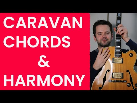 Видео: 🔴Урок по стандартным аккордам и гармонии в стиле Caravan jazz🎸