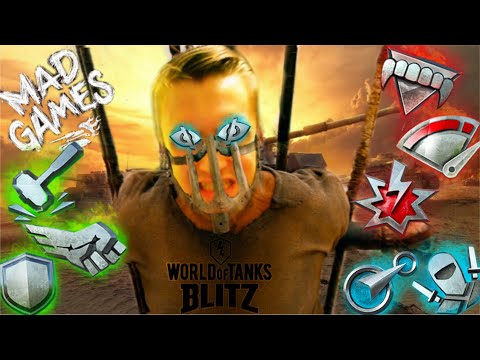Видео: MAD GAMES в WOTBLITZ