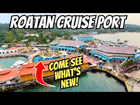 Видео: Изменения в круизном порту Роатан