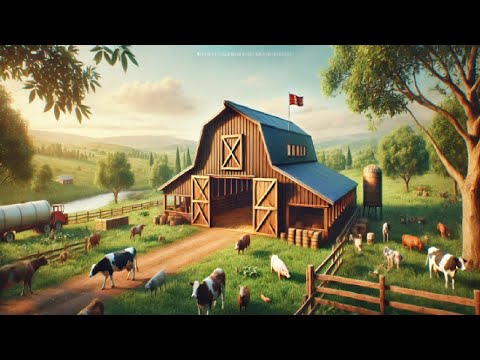 Видео: Я Построил Новый Хлев в Ranch Sim!