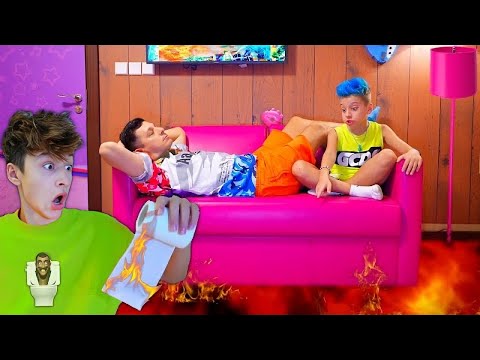 Видео: ЭКСТРЕМАЛЬНЫЙ ПОЛ ЭТО ЛАВА в Barbie Отеле! Floor is Lava