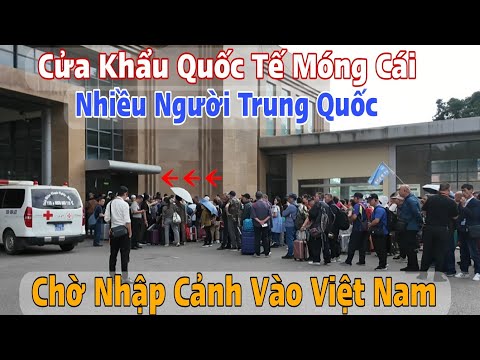 Видео: Видел много китайцев, выстроившихся в очередь, чтобы въехать во Вьетнам ???
