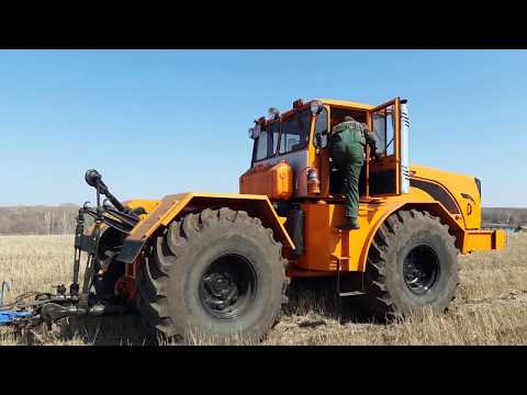 Видео: Испытываем новый Кировец в работе.Настраиваем БДП 6x4.