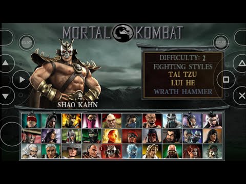 Видео: Mortal Kombat unchained прохождение за Шао кана