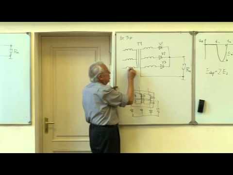 Видео: 4.1. Трехфазные однотактные выпрямительные схемы.