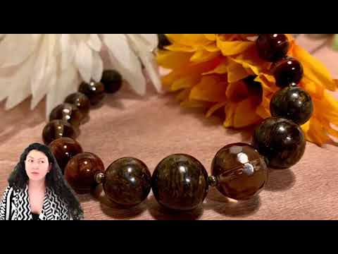 Видео: Сильный оберег: бронзит, пирит, дымчатый кварц, бычий глаз
