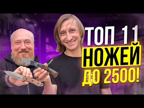 Видео: ТОП 11 НОЖЕЙ ДО 2500!!