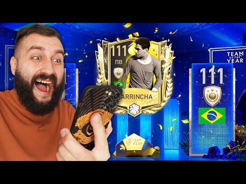 Видео: Поймал ТРИ 110+ КУМИРА и МЕССИ TOTY в Фифа Мобайл!
