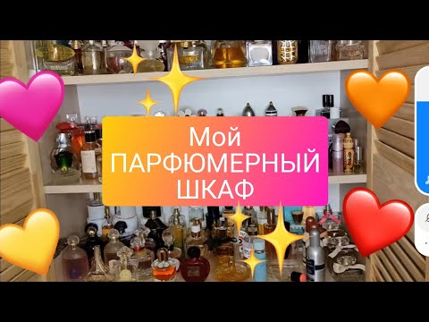 Видео: Мой ПАРФЮМЕРНЫЙ ШКАФ!