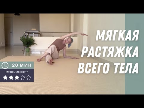 Видео: Мягкая растяжка на все тело