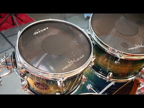 Видео: Пластики для учебных барабанов RTOM LV // Полный обзор и демонстрация...
