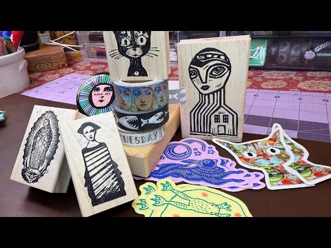 Видео: НОВИНКА ETSY: ВАШИ, ШТАМПЫ И НАКЛЕЙКИ!!