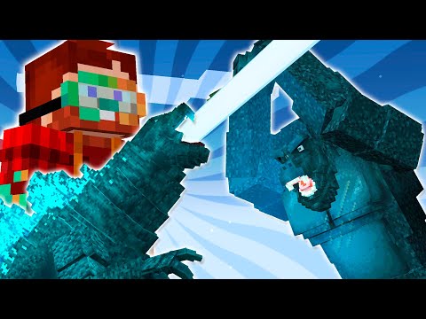 Видео: Майнкрафт Годзилла против Кинг Кога - Дополнение | Майнкрафт Прохождение