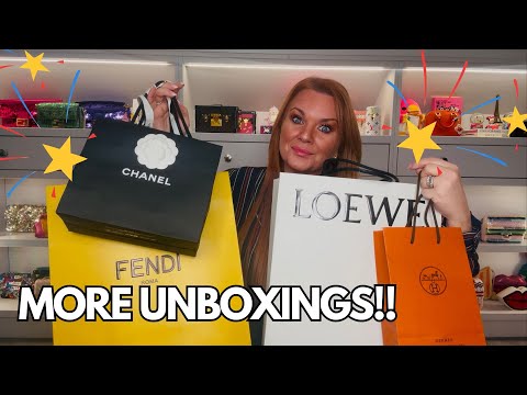 Видео: РАСПАКОВКА РОСКОШНЫХ ВЕСЕЛ! Chanel, Loewe, Hermes, Fendi — всё это в ожидании!