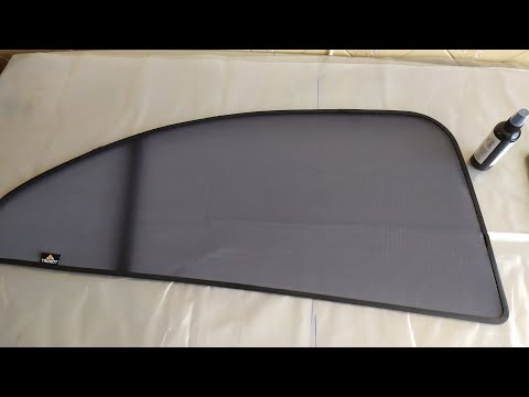 Видео: Каркасные шторки "Трокотт". Выгорели что делать?