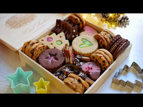 Видео: Коробка Печенья 🎁 9 Видов ПЕЧЕНЬЯ 🍪 из одного теста!