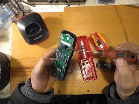 Видео: Радиотелефон PANASONIK. Что внутри?