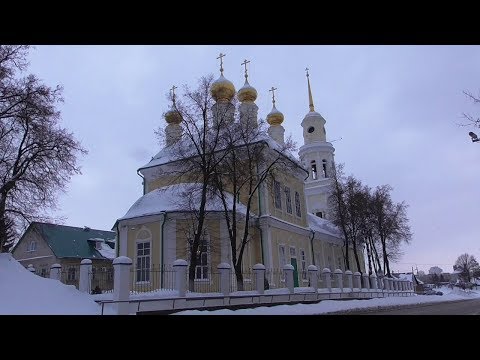 Видео: Орловский храм в городе, зима январь 2019 год