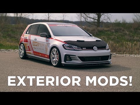 Видео: 2018 VW GTI (MK7.5) — Установка внешних модификаций