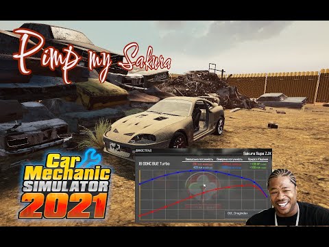 Видео: Відновлення та легкий тюнінг Sakura Supa Car Mechanic Simulator 2021 No Comment #14