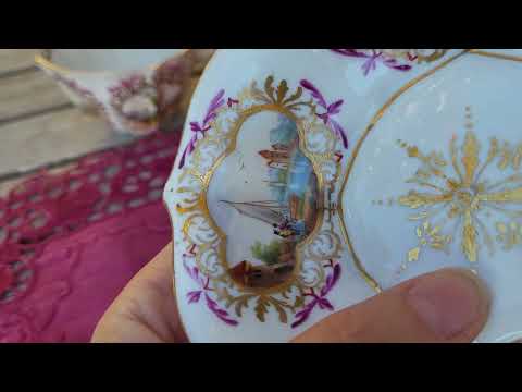 Видео: Meissen . Середина 19 века . #антиквариат #напродажу 