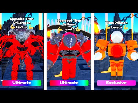 Видео: УЛУЧШЕННЫЙ ТИТАН-ДРАКОН-БУРОВИК против УЛУЧШЕННОГО ТИТАН-БУРОВИКА против ТИТАН-БУРОВИКА 🔥🤯 | Защи...