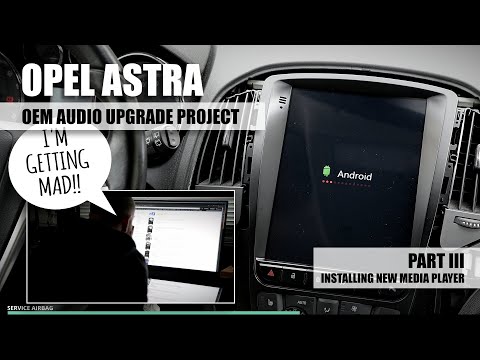 Видео: Обновление аудиосистемы Opel Astra J OEM — подключение нового «радио»