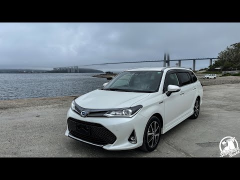 Видео: Самый ПОПУЛЯРНЫЙЯПОНЕЦ Toyota Corolla Fielder ГИБРИД