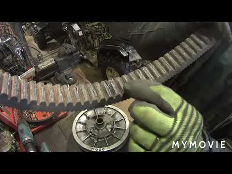 Видео: Yamaha Nytro MTX  Регулировка ремня вариатора