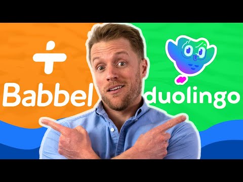 Видео: Обзор Babbel и Duolingo (какое приложение для изучения языков лучше?)