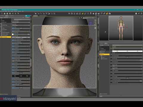 Видео: Виртуальная портретная фотостудия в Daz Studio