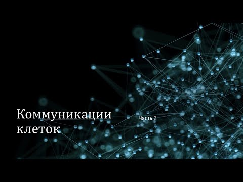 Видео: Коммуникации клеток (часть 2)