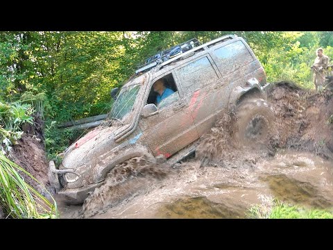 Видео: OFF ROAD ПО ЖЕСТИ! НЕОЖИДАННОЕ испытание для ОФФРОУД МОНСТРОВ Уаз Патриот, Уаз Хантер, JEEP Cherokee